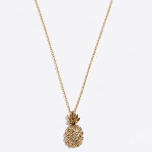 {J. Crew} 🍍Pineapple Pendant Necklace